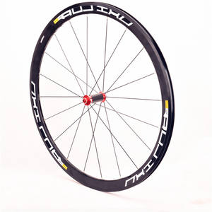 Ультра громкий 40 мм углеродное волокно ступица Велосипедное колесо 700C Велосипедное колесо дорожное Велосипедное колесо - Product Image 4