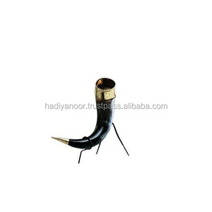 Bocina con soporte de metal para beber, bocina con diseño de bocina, de búhos, vikingos, tamaño personalizado, para precio bajo, novedad - Product Image 1