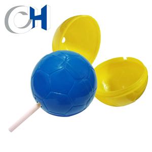 ที่มีคุณภาพสูงสร้างสรรค์สีพลาสติก PP ลูกฟุตบอลลูกอมไข่ของเล่น - Product Image 2