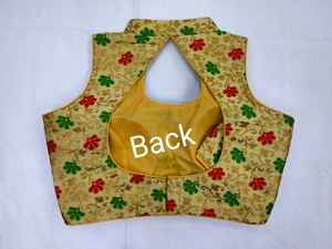 Derniers vêtements de mariage de créateur Chemisier en soie georgette brodé Séquence Travail Indien Femmes Prêt à porter Style occidental Vêtements de pièce - Product Image 3