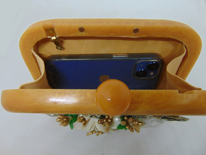 Venta al por mayor luxrey india boda fiesta de resina azul caja de bolso de embrague - Product Image 4