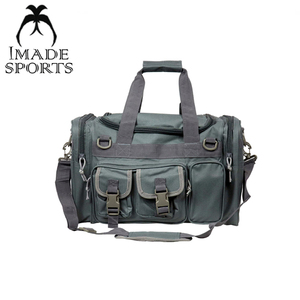 Sac de pêche en nylon polyvalent pour leurres et cannes à pêche avec poignée et options de transport à l'épaule pour l'extérieur - Product Image 1
