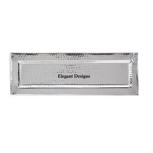 Plateau de service de luxe fait main par un designer, nouveauté, meilleurs articles de restaurant pour servir un plat de service décoratif - Product Image 4