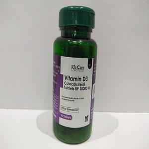 Meilleure vente 10000IU vitamine D3 Colécaliférol comprimés Top Healthcare Supply du principal exportateur - Product Image 3