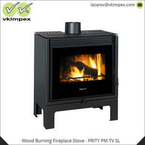 Estufa de Leña Independiente de Diseño Moderno, 690x390x790 mm, de Acero, Buena Eficiencia para Uso Interior en Dormitorios - Product Image 2