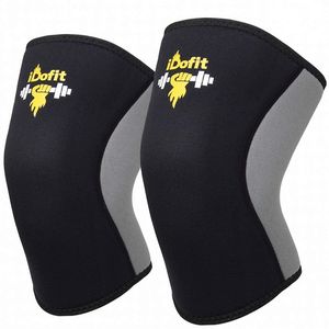 Genouillères de compression sur mesure en néoprène 7 mm pour l'entraînement, le CrossFit, la musculation et la gym - Product Image 5