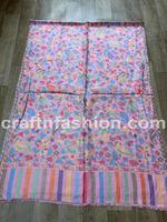 Écharpes et foulards circulaires en soie modale Kani pour femme, imprimés, pour l'hiver, style mode