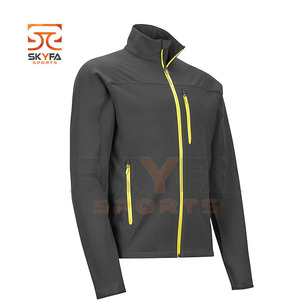 Logo OEM personnalisé léger imperméable coupe-vent à séchage rapide veste souple réversible respirant chauffé modèle de randonnée - Product Image 2