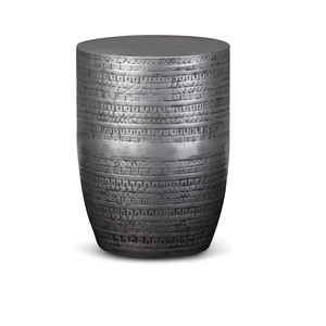 Nickel Finished Aluminium <b>Side</b> <b>Table</b> For Home Bed Room Living Room <b>Sofa</b> <b>Side</b> <b>Table</b> - Product Image 1