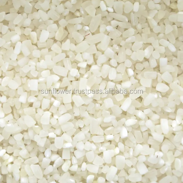 ميانمار 100% كسر أرز أبيض A1 ، 2 جودة عالية