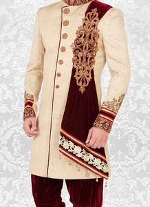 Beautiful-Embroidery on Stunning-Indo- Western SHERWANI Dress for INDIAN & PAKISTAN MEN WEDDING Dress-2020 - Product Image 2