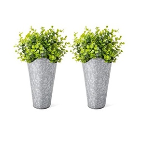 Top Design Custom Polished Handmade Indoor&Outdoor Metal Wall Hanging <b>Baskets</b> For Home Garden Flower Pot Planter - Product Image 3