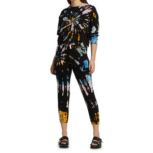 Gran oferta, sudaderas con estampado de tinte de corbata multicolor por encargo para mujer, el mejor Material para invierno con logotipo frontal - Product Image 2