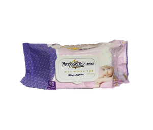 Couches-culottes jetables EUROSTAR en coton imprimé pour bébé, protection anti-fuites, surface sèche, SAP importé, 2 couches, OEM turc - Product Image 4
