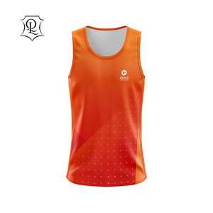 Maillot de Fitness sans manches pour hommes, vêtements de sport, de musculation, de course à pied, avec Logo personnalisé - Product Image 1