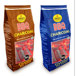 BEST ALIBABA 2019 NATURAL WOOD CHARCOAL FOR BBQ, BARBECUE, EXPORT TO Tierra Amarilla CHILE , CAMPING, SUPERMARKET KRAFT 2KG,4 KG - Product Image 1