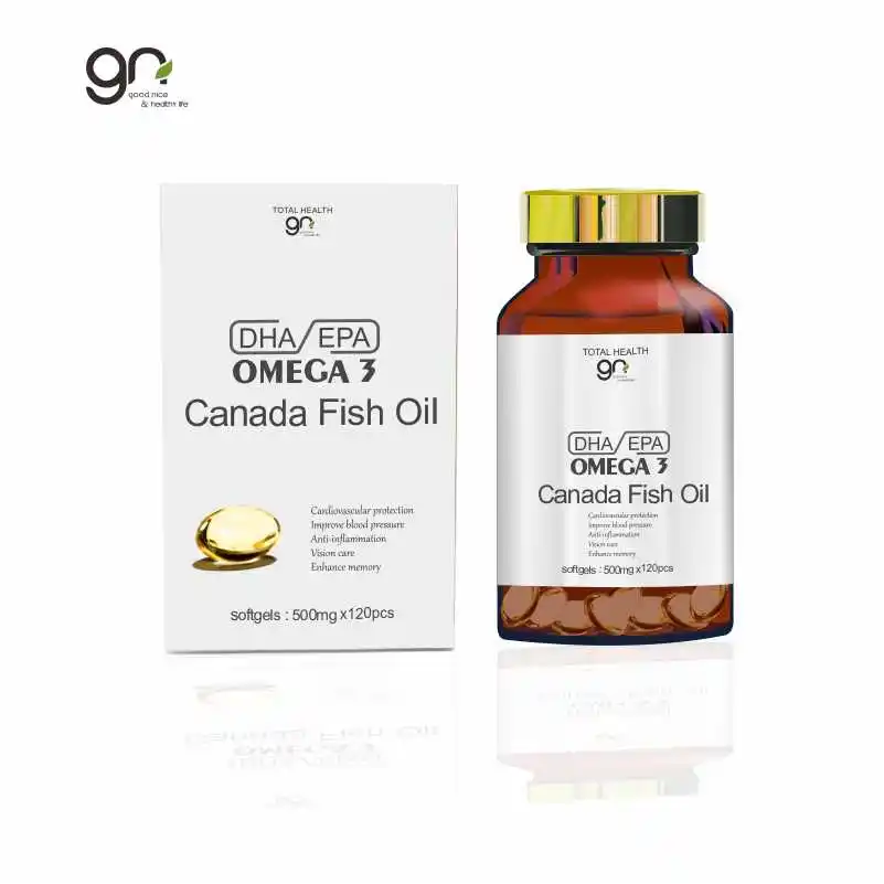 2021年新製品カナダの魚油は、オメガ3のDHA EPAに不可欠な血管の健康サポートを保護します