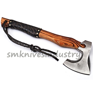 Poignée en bois justaucorps forgé et personnalisé, à haute teneur en carbone, grande roue (Smk1944), 18 pouces - Product Image 2