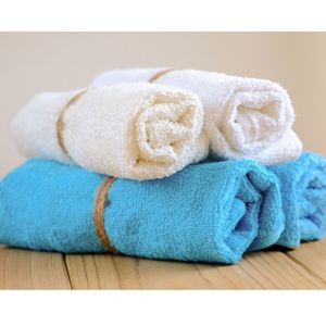 ผ้าเช็ดตัวผ้าฝ้ายธรรมดาดูดซับได้ดีที่สุดในอินเดีย - Product Image 3