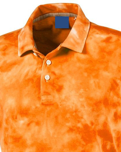 Design personnalisé 2021 Tie Dye pour polo pour hommes Dernier motif d'impression écologique à la mode - Product Image 6