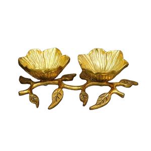 Bol de Fruits élégant et joli, petit bol doré, décor en aluminium utilisé pour la maison, fête de mariage, vaisselle de Fruits, 1 pièce - Product Image 1