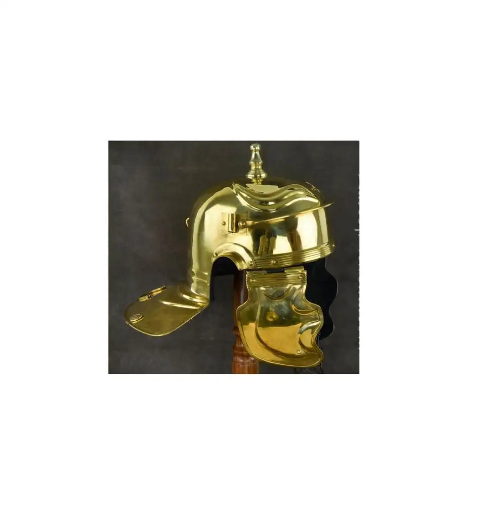 Mantel de lujo tradicional de color dorado para decoración, timón Imperial romano de 'i'' Mainz Helm, precio barato