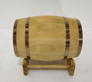 Bouteille de whisky Oakhaven Distillery 21 ans en coffret en bois style rustique réutilisable - Product Image 3