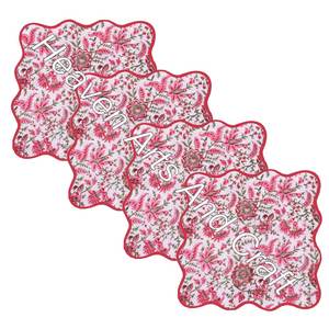 Ensemble de serviette en coton fait à la main, bloc de bois indien imprimé de styliste, fournisseur en inde - Product Image 4