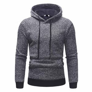 เสื้อฮู้ดการออกกำลังกายแบบสวมหัวมีเชือกรูดผ้าฝ้าย100ระบายอากาศได้ดีพิมพ์โลโก้ได้ตามต้องการ - Product Image 4