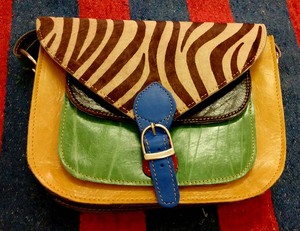 En gros dame sac à main en cuir sacs de fourrure en gros sacs en cuir inde en gros BG-2633 - Product Image 3