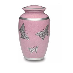 Urnes de crémation en laiton Aria Banyan Tree Urnes adultes gravées Urne humaine verte de haute qualité fabriquée à la main pour les cendres - Product Image 4