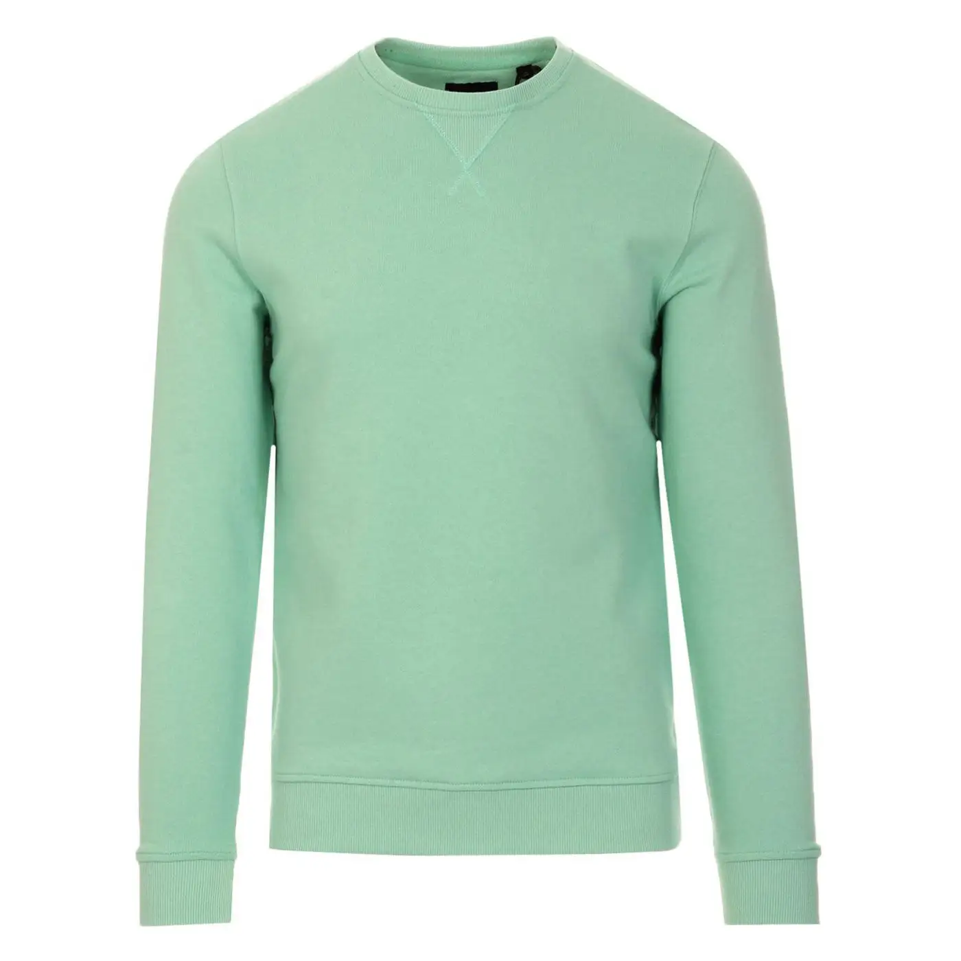 Wholesale Custom Premium Plain Sweater 100% Cotton Sweat Shirt Printed Graphic Embroidered Logo Pullover Men Crewneck Sweatshirt