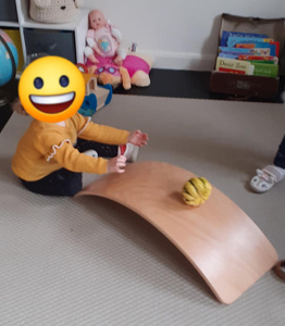 Bằng Gỗ Cong Cân Bằng-<span class=keywords><strong>Board</strong></span> Balanceboard Tự Cân Bằng Chùm Hover Wobbel <span class=keywords><strong>Indo</strong></span> Wobble Gỗ Cân Bằng Phù Hợp Với Hội Đồng Quản Trị Cho Trẻ Em - Product Image 4