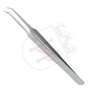 ที่มีคุณภาพสูงสแตนเลสเข็มจมูก6มิลลิเมตร455deg ปริมาณแหนบฉลากส่วนตัว,มาใหม่ขนตาแหนบต่อ - Product Image 2