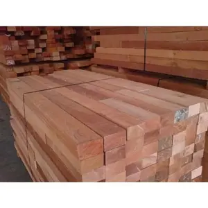 Madera Natural de álamo 2x4, madera de álamo a precio de fábrica, madera tratada a presión para construcción