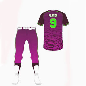 Uniformes de Béisbol Personalizados de Alta Calidad, Transpirables, Antibacterianos, de Secado Rápido, 100% Poliéster, Ropa Deportiva, Nuevo Diseño, Venta al Por Mayor, Económicos - Product Image 5