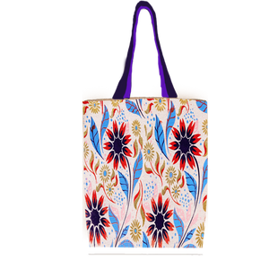 Bolsa de yute ecológica con diseño de moda Bolsa de compras de lona para regalo Fabricada en Bengala Occidental Toda la impresión - Product Image 1