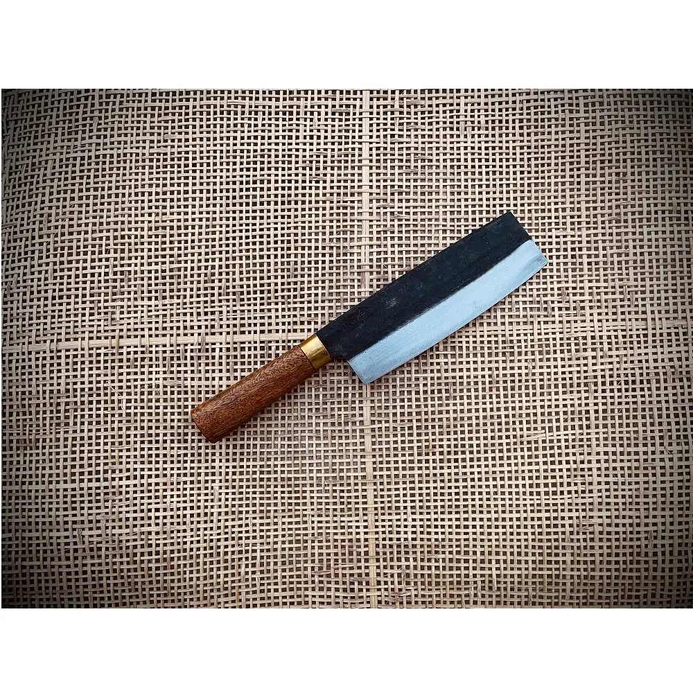 Vietnam Manufacture High-Quality Wood Handle Carbon Steel Chef Knife Kitchen Knife