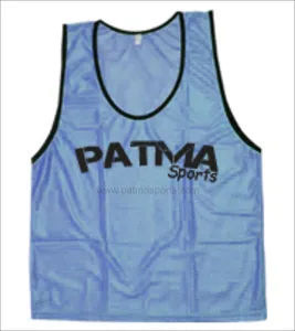 Best Selling soccer training mesh vests bibs with my logo my club logo with your custom logo , Labels, Tags Puff Printing