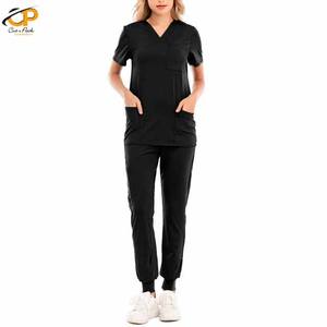 Uniforme médico de Enfermería de alta calidad, venta directa de fábrica, al por mayor - Product Image 4