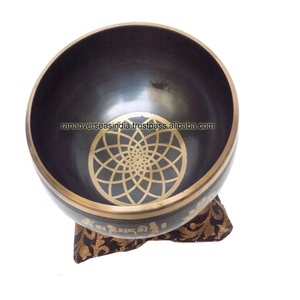 New Collection Metal Singing Bowl With Stick and <b>Cushion</b> for Chakra Healing , <b>Meditation</b> , Mindfulness, Grounding - Product Image 3