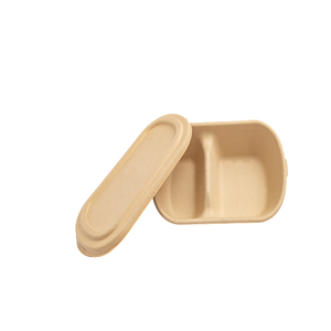 Barquette en pulpe moulée compostable, écologique, anti-casse, pour aliments frais, provenant d'un fabricant vietnamien, boîtes en papier. - Product Image 1