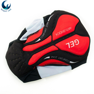 Ropa deportiva con estampado de logotipo para ciclismo, pantalones cortos con pechera, de diseño Popular, hecha a medida - Product Image 6