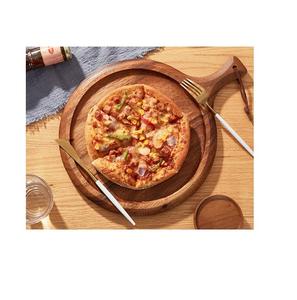 Plateau à Pizza de service alimentaire, planche à découper en bois de 8 cm assiette à Pizza et à fromage - Product Image 6