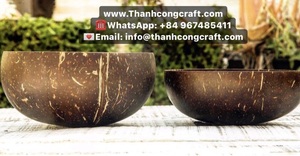 ชามมะพร้าวทำด้วยมือธรรมชาติ/กะลามะพร้าวชามฮานอยเวียดนามผู้ผลิต - Product Image 4