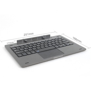 Custodia con Tastiera Wireless Bluetooth Personalizzata OEM con Connettore Magnetico a Pogo Pin per Tablet <span class=keywords><strong>PC</strong></span> da 10, 11.6, 13.3 Pollici - Product Image 1