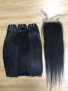 APOHair-Paquetes de cabello humano sin procesar DD SDD Super doble dibujado negro recto 10A estilos de grado longitudes de onda 8-28 pulgadas, venta al por mayor - Product Image 4