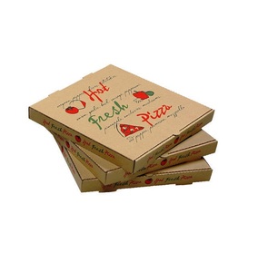 Multiple Size 7 8 9 10 12 14 18 Inch Pizza Boxes Various Sizes Corrugated Kraft Paper Pizza Box