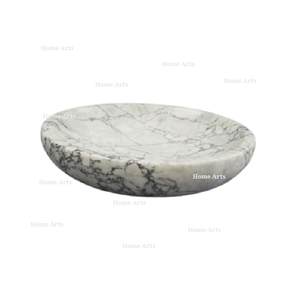 <b>Set</b> Of 2 Marble <b>Dessert</b> Serving <b>Bowl</b> Finest Quality Customized Size And Shape Fruits <b>Bowl</b> At Cheapest Price - Product Image 3