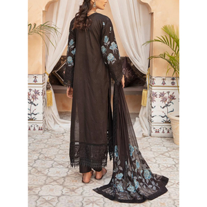 Robe de pelouse kpop pour femmes, vêtement brodé en coton, alwar, Kameez, suisse, tenue de luxe, costume d'été pour dames - Product Image 3